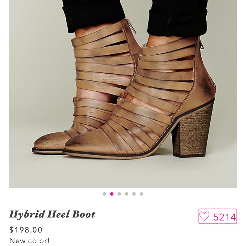 Free people Hybrid Heel Boot